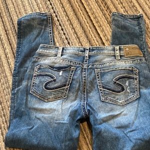 Silver boyfriend jeans 31/29